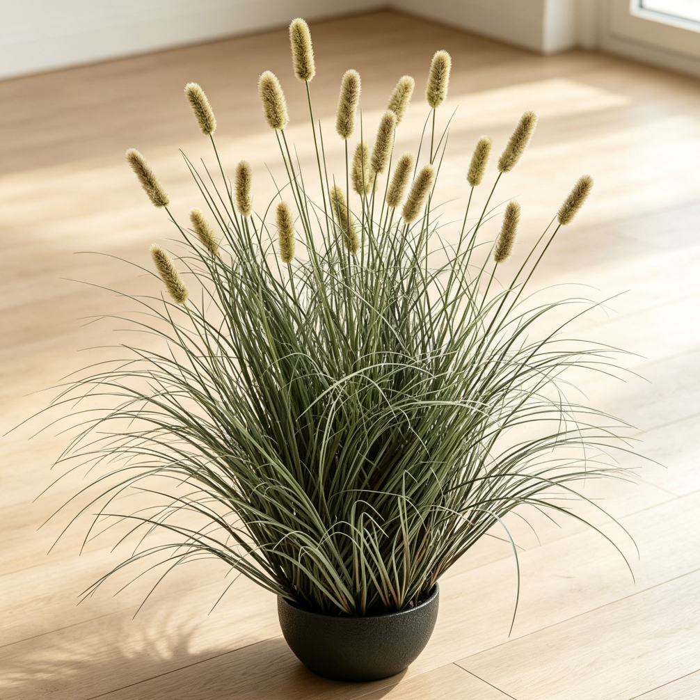3ft Artificial Onion Grass Bristlegrass Plant